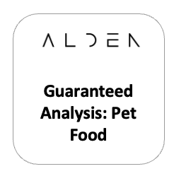 Guaranteed Analysis: Pet Food
