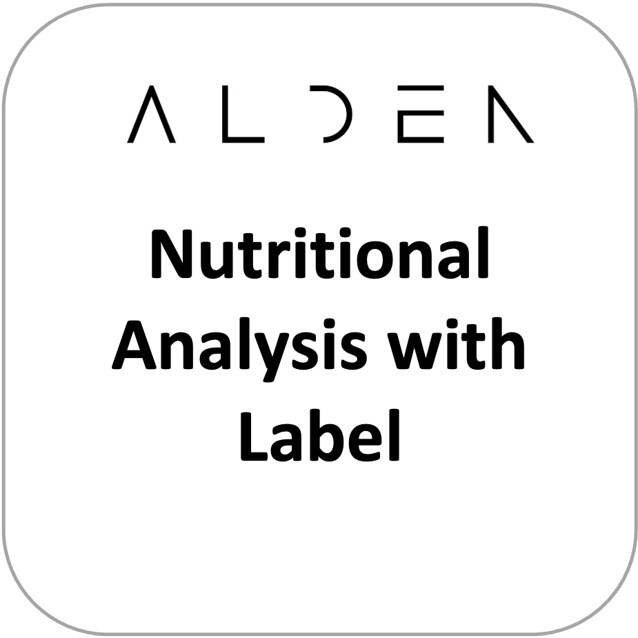 Nutritional Analysis with Label
