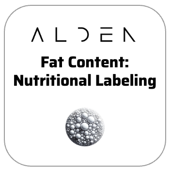 Fat Content: Nutritional Labeling
